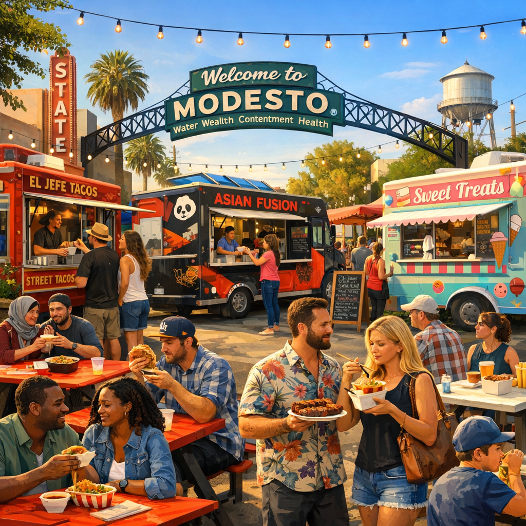 Exploring Modesto’s Vibrant Food Truck Scene