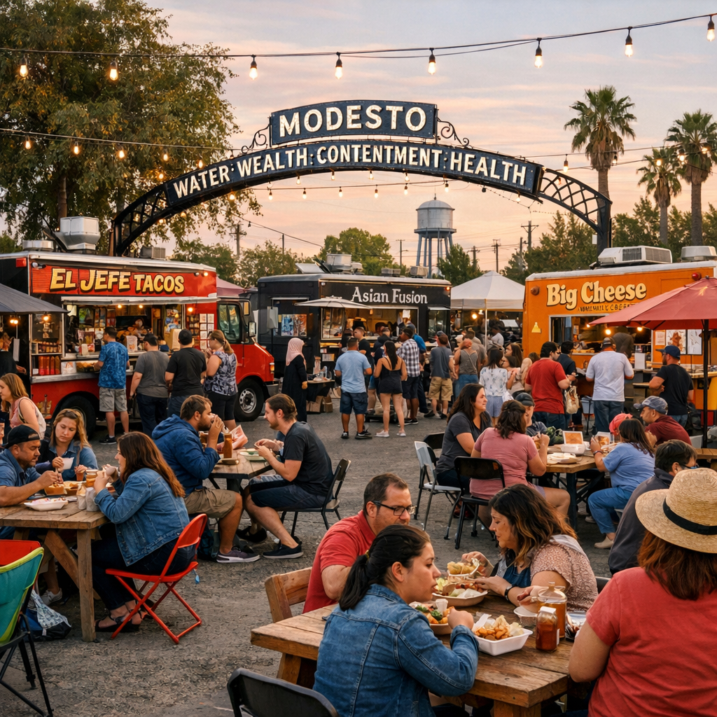 Exploring Modesto’s Vibrant Food Truck Scene