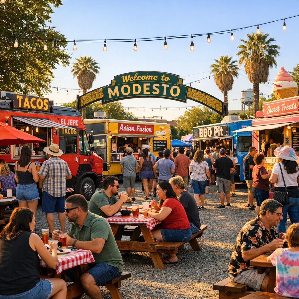 Exploring Modesto’s Vibrant Food Truck Scene