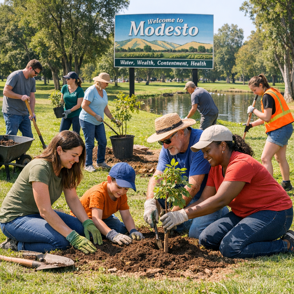 Modesto’s Environmental Initiatives: A Community Effort